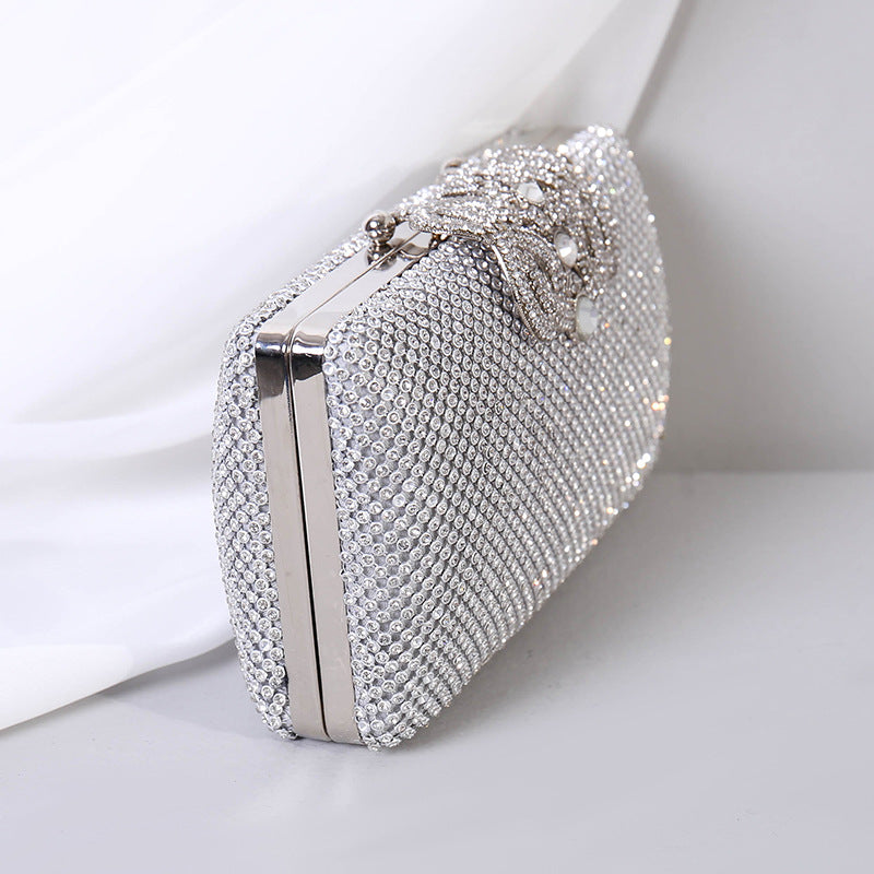 Wholesale Oxford Cloth Diamond Chain Clutch Bag